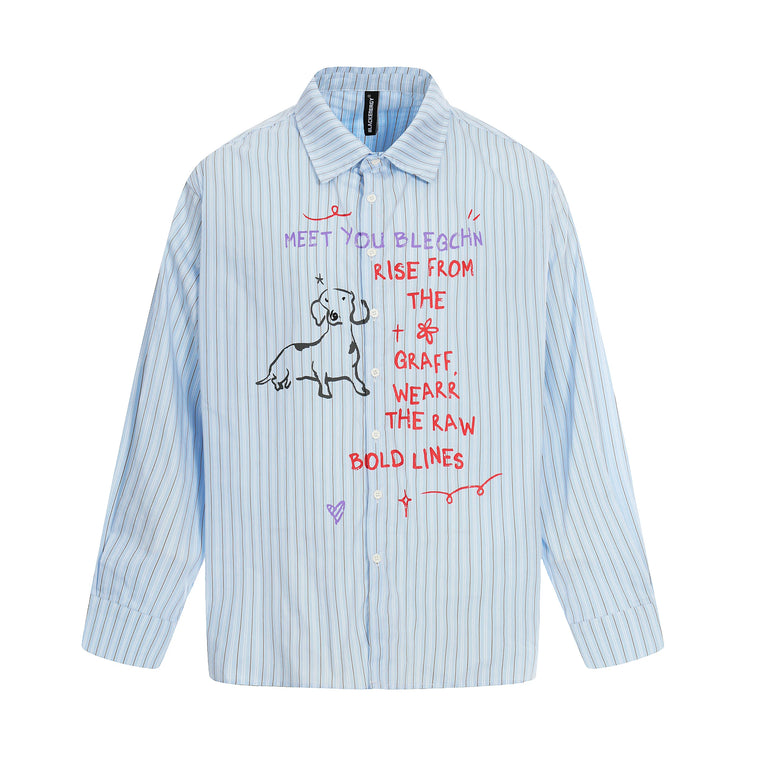 EAC – Relaxed Graphic Dog Shirt