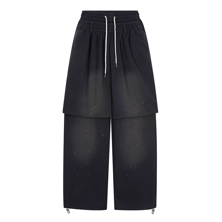EAC – Layered Washed Track Pants