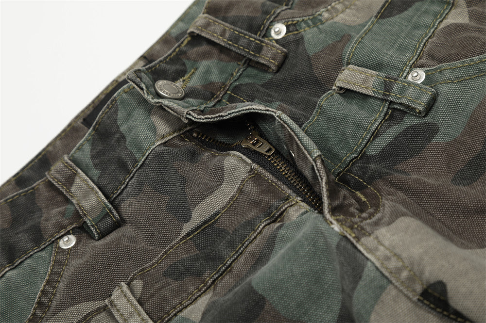 TwinBelt Camo Cargo Pants