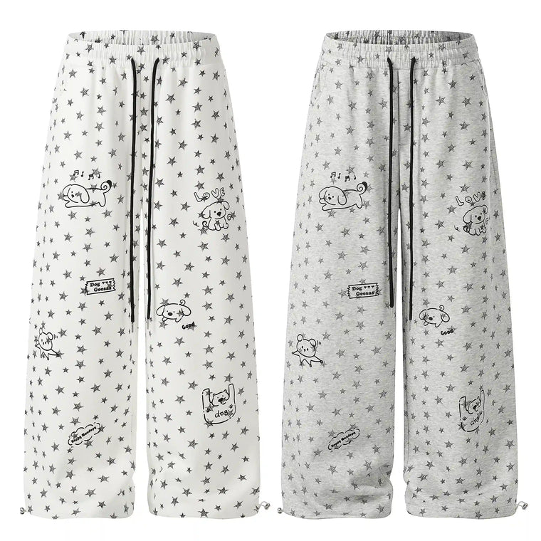 EAC – Graphic Star Print Sweatpants