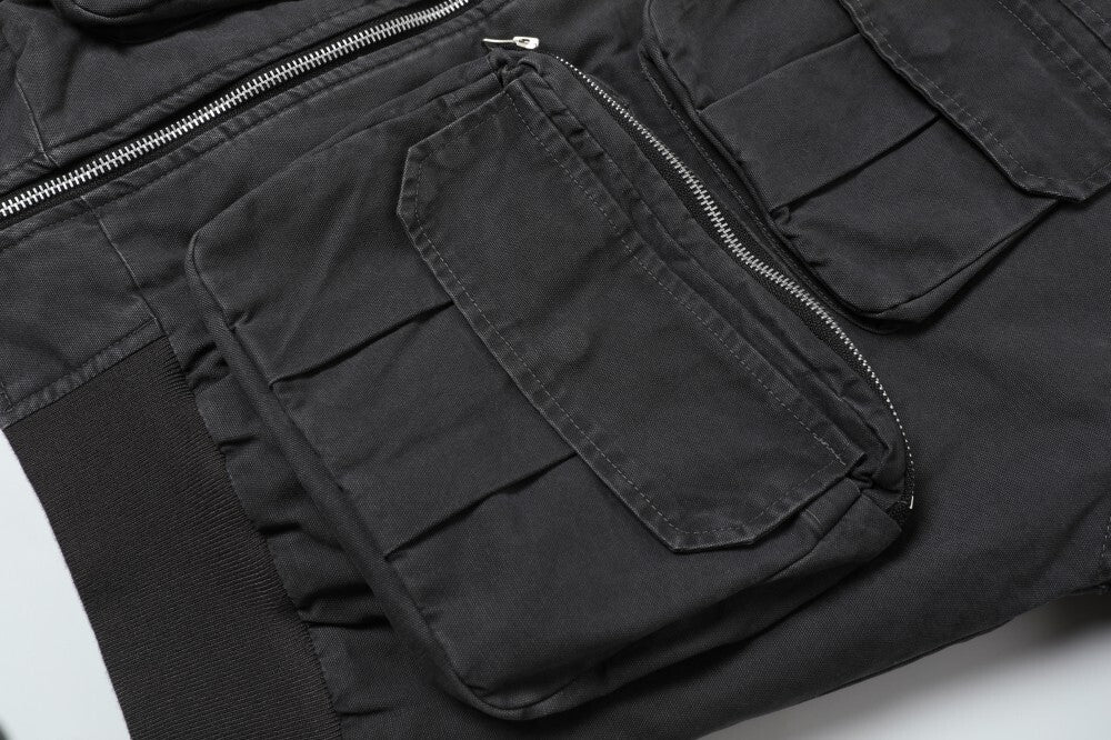 EAC–Multi-Pocket Padded Bomber Jacket