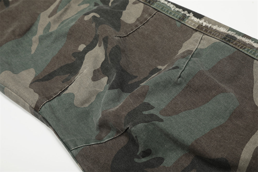 TwinBelt Camo Cargo Pants