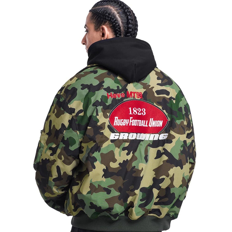 EAC–Varsity Patch Bomber Puffer