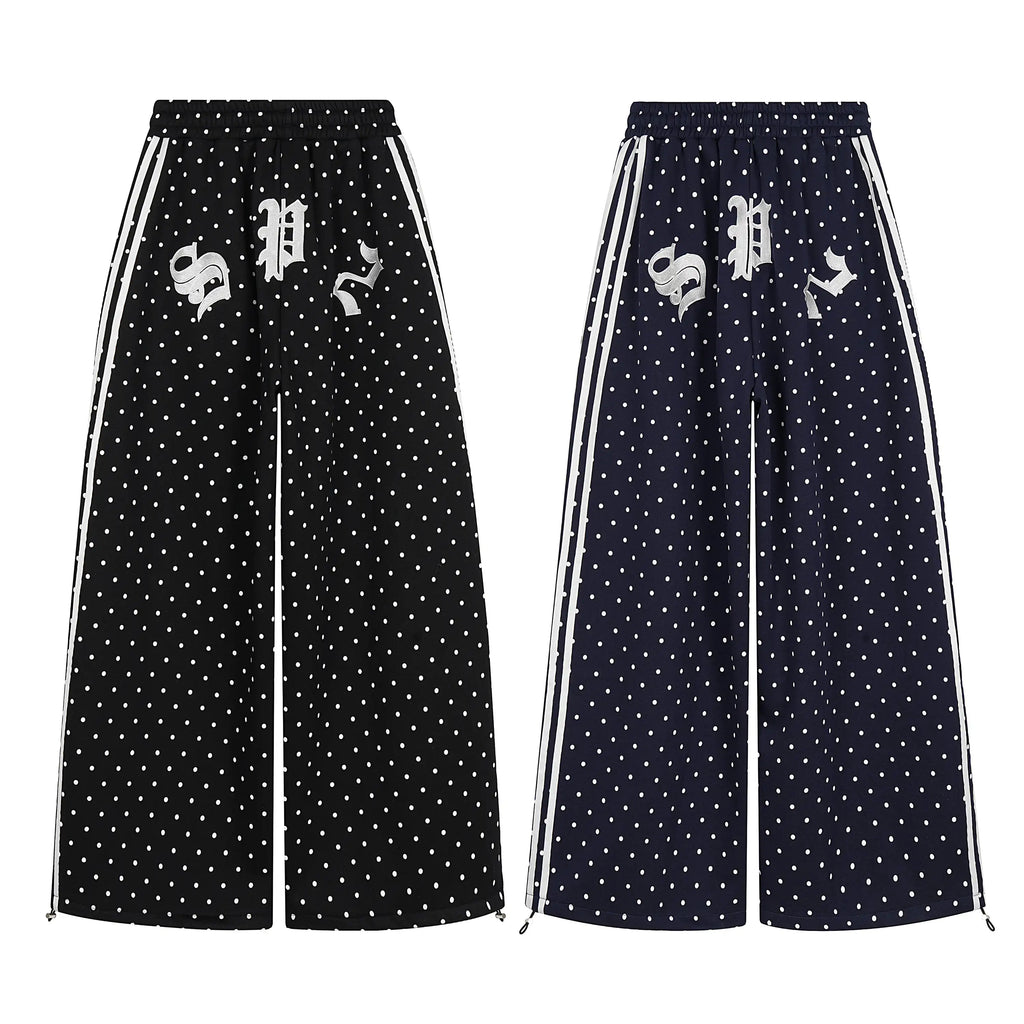 EAC – Embroidered Wide-Leg Sweatpants